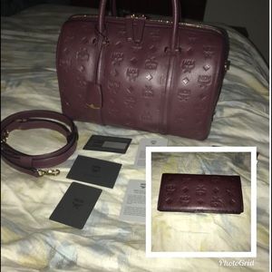 MCM Boston Bag & Wallet